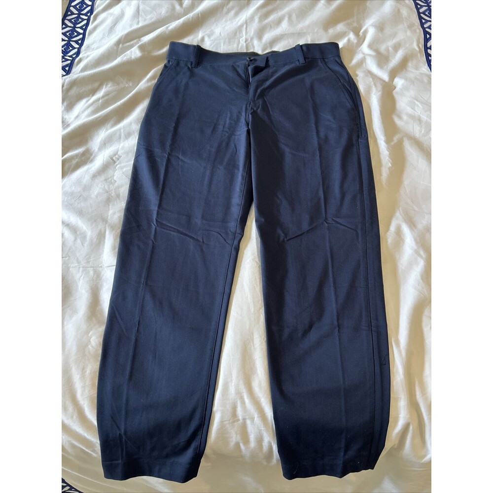 Nike Dri Fit Vapor Golf Pants Size 32 x 30 Navy Dark Blue Standard Fit